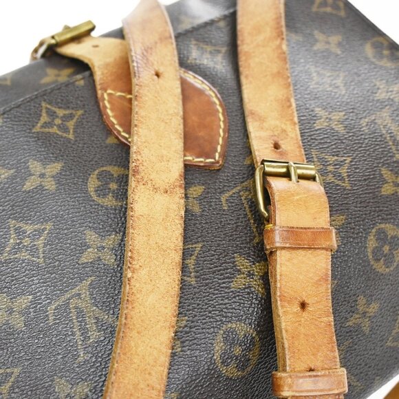 LOUIS VUITTON Cartouchiere GM Shoulder Bag Monogram Leather Brown M51252 69KB251 - Picture 8 of 16